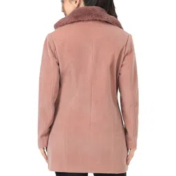 Lady Leaf Single Breasted Overcoat image 5