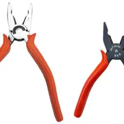 Sky Blue Sbe_Plier Combo_425 Stainless Steel Groove Plier 7.8 inch Set of 2 Pcs-image-0