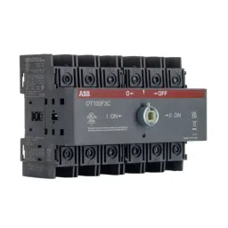 ABB 3 Pole Base Mounting Changeover Switch - 100A Maximum Current, 37kW Power Rating, IP20, 1SCA105008R1001 OT100F3C-picture-35