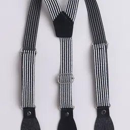 FOURFOLDS Boys Printed Clothing Set with Suspender & Cap image 3