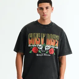 Bonkers Corner Men Printed Applique T-shirt image 4
