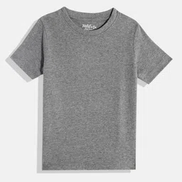 METRO KIDS COMPANY Boys Solid Regular Fit T-shirt image 1