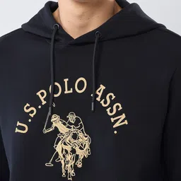U.S. Polo Assn. Men Printed Hooded Sweatshirt image 4