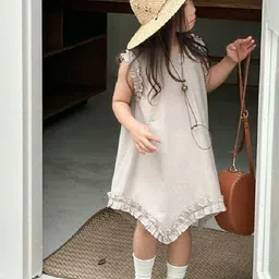 StyleCast x Revolte Ruffled A-Line Midi Dress-picture-6