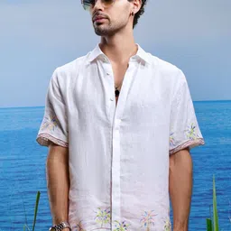 ASUKA Men Opaque Striped Casual Shirt image 3