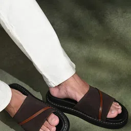 LOUIS STITCH Men Cushion Sole Slip-On Comfort Sandals-image-58