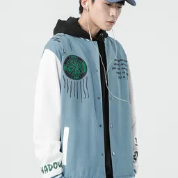 StyleCast x Revolte Men Colourblocked Tailored Jacket image 4