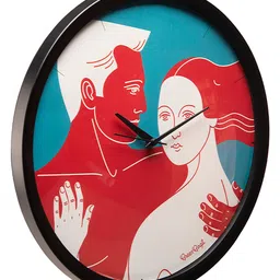 Green Girgit Love Forever Multicolor Wall Clock image 3