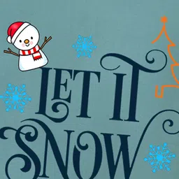 BLUSHES Christmas Theme 100% Cotton Full Sleeves Let It Snow Text Printed Romper - Olive Green image 4