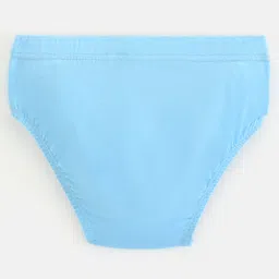 Honeyhap Premium Super Soft & Stretch Cotton Breifs with Anti Microbial Finish Pack of 3 - Baltic Sea & Bird of Paradise image 5