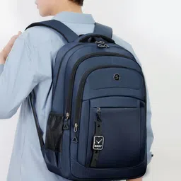 StyleCast Men Solid Ergonomic Straps Backpack image 2