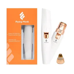 Flying Monk 2 IN 1 Electric Hair Removal Shaver for Eyebrow Body Face Epilator-image-18