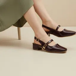 Gulmeren Block Pumps with Buckles-picture-18