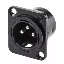 RS PRO Panel Mount XLR Connector Male 3 Way, 457936-picture-31