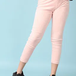 V-Mart Girls Three Fourth Length Vellore Winter Leggings-image-3