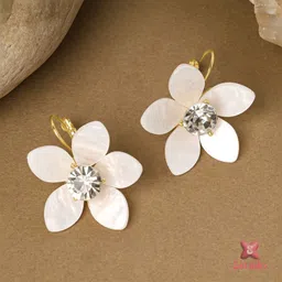 Estailo fashion Floral Drop Earrings-picture-32