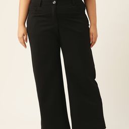 theRebelinme Women Plus Size Relaxed Straight Fit High-Rise Wide Leg Trousers-picture-22