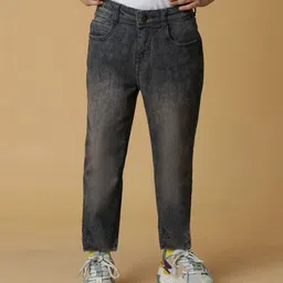 Tales & Stories Slim Fit Denim Solid Jeans - Blue-picture-37