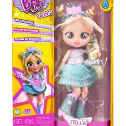 IMC BFF SERIES 3 Stella Fashion Doll with accessories - Height 21 cm (Color may vary)-image-12
