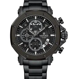 Naviforce Men Dial & Stainless Steel Straps Analogue Watch NF8065_B B B_ image 4