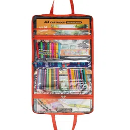 Echo Boomers Multipurpose Folder Bag | Stationery Organizer & Document File Bag (Navy) image 4