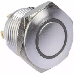 RS PRO Illuminated Push Button Switch Momentary 16 mm Cutout SPST Green LED 36 V DC, 1759477-picture-20
