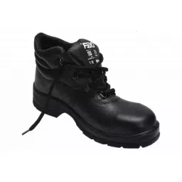 Tiger Steel Toe Safety Shoes High Ankle PU Black Size UK 8, Leopard S1 BG-picture-11