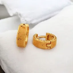 SHREE KRISHNA SHOPPING Gold-Plated Brass Earrings-picture-35