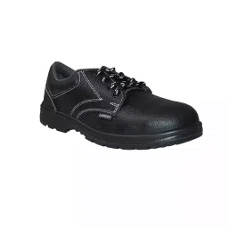 Lancer Steel Toe Safety Shoe Single Density PU Sole UK 6 Black, TP-223-picture-23