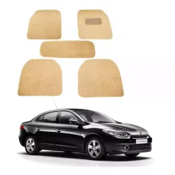 Auto Pearl MA3O249 PVC and Plastic Standard Mat for Renault Fluence 2005-2015 (Beige)-image-46