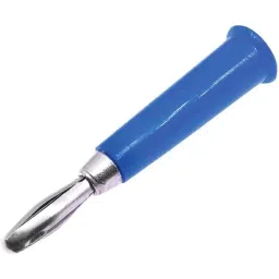RS PRO 4 mm Blue Male Banana Plug 30V 19A, 2080258 (5 Pcs)-picture-42