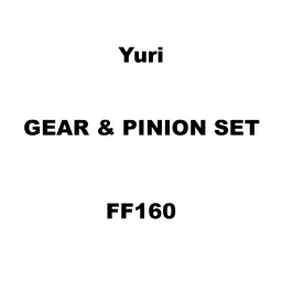 Yuri Gear & Pinion Set Spare for FF160-picture-43