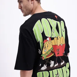Kook N Keech Men Printed Pure Cotton Oversized T-shirt-picture-55