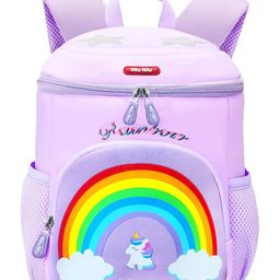 FunBlast Unicorn Rainbow Backpack Purple - Height 13 Inches-picture-47