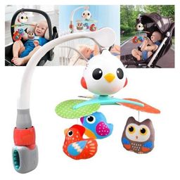 SANJARY Musical Baby cot Mobile with Bird Toys for baby color design may vary-picture-1
