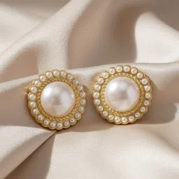 MEENAZ Circular Studs Earrings-picture-38