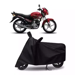 Auto Pearl Bike Cover for Yamaha YBR 125 (Black)-picture-39