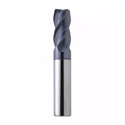 MIRANDA TOOLS Solid Carbide End Mill 4 Flute ALTIN Coated, Diameter 4 mm and Overall Length 50 mm image 2