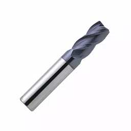 MIRANDA TOOLS Solid Carbide End Mill 4 Flute ALTIN Coated, Diameter 4 mm and Overall Length 50 mm image 3