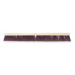 TOUGH GUY 36x36 inch Wood block Push Broom Head Maroon, 3U772-picture-13