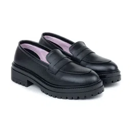 SHUZ TOUCH Women Round Toe Slip-On Loafers-picture-27