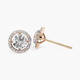 VALANOVA 18Kt Gold Earrings With 1.19 Ct Lab Grown Diamond - 1.50g image 5