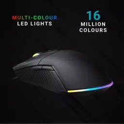 Rapoo V360 Black Wired IR Gaming Optical Mouse image 3