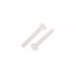 RS PRO Slot Countersunk Nylon Machine Screw DIN 963 M2x16 mm, 2326906 (Bag of 100 pcs) image 1