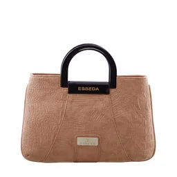 ESBEDA Brown Textured Handheld Bag-picture-12