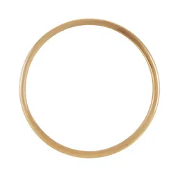 BHIMA 22K BIS Hallmark 916 Purity Yellow Gold Coral Lined Ring for Men image 2