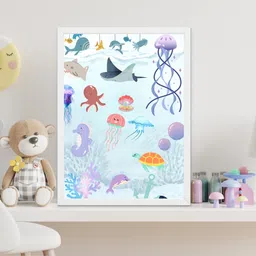 Outfit collections Modern Art Kids Painting For Wall Décor-image-76