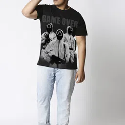 Bewakoof Plus Men Printed T-shirt image 2