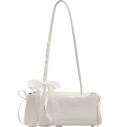 Outzidr Women PU Lace Bow Shoulder Bag-picture-20