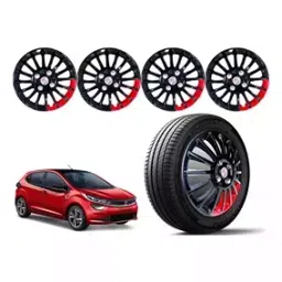 Auto Pearl RS02 Press Type Wheel Cover with Retention Ring For Tata Altroz XE Petrol (Pack of 4 Pcs)-picture-23